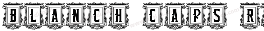 Blanch Caps Regular字体转换 Blanch Caps Regular字体转换
